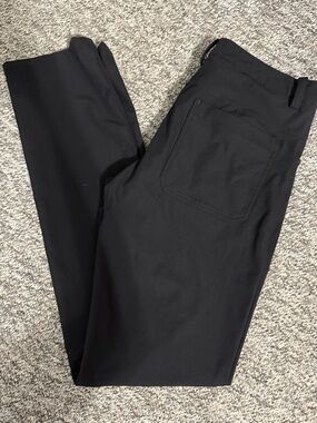 lululemon athletica Womens Black Dress Pants - Slim Fit